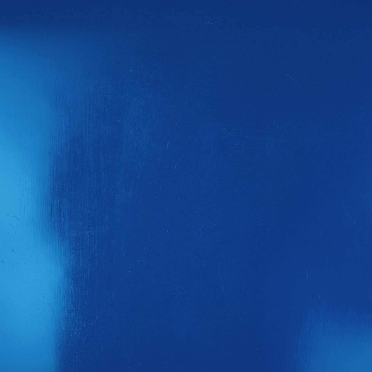 Meterware: Mittelblau, 0,35 mm stark  92 cm breit