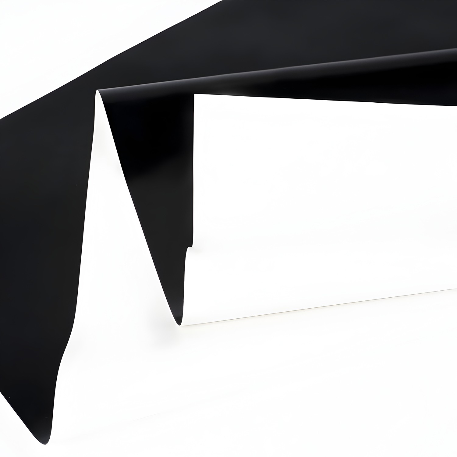 Latex-Meterware, zweifarbig - Schwarz/weiß