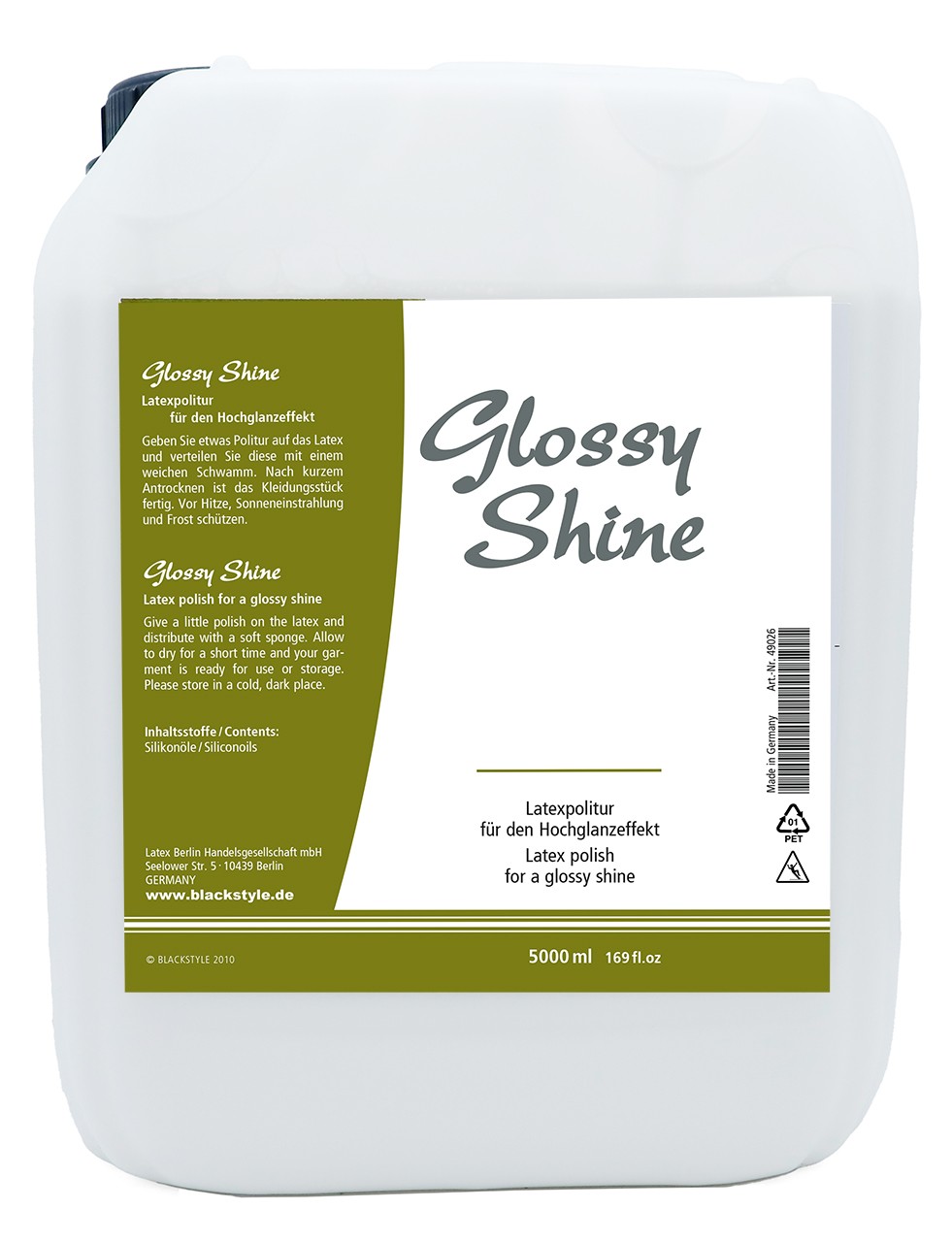 Glossy Shine - Latex polish - 5000 ml