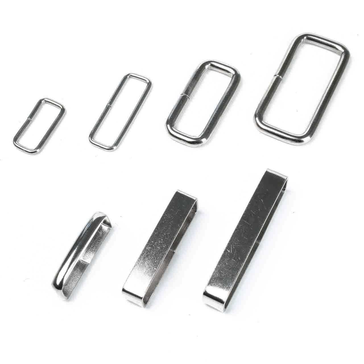 Drahtschlaufe, flache Form 50 x 9 x 8 mm