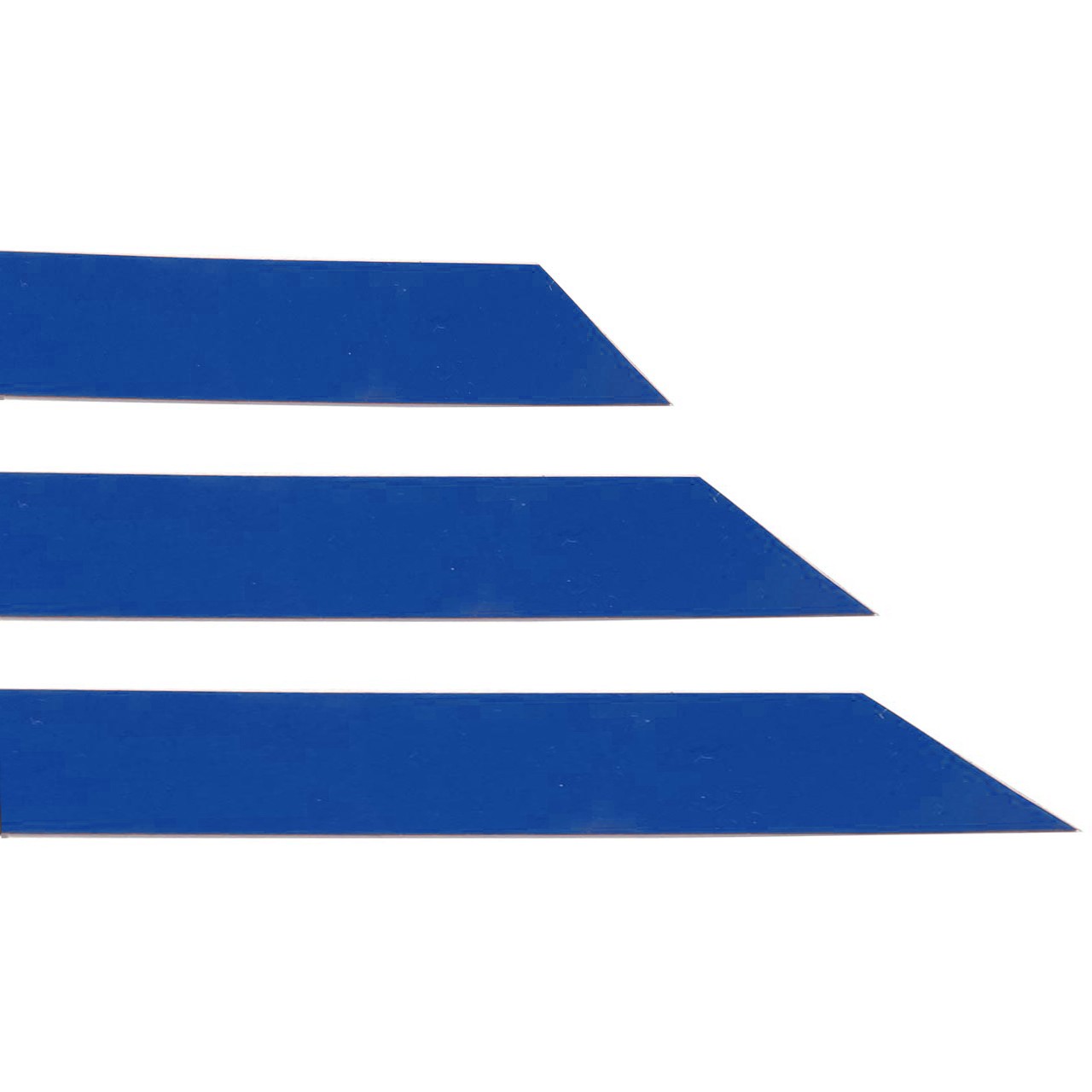 Latexstreifen, Blau, 0,60 mm Latex, Breite: 2,5 cm
