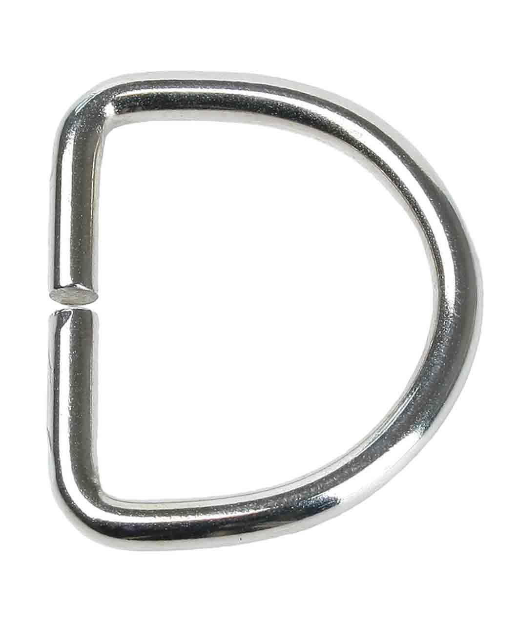 D-Ring 30 x 27 x 4 mm D-Ring 30 x 27 x 4 mm