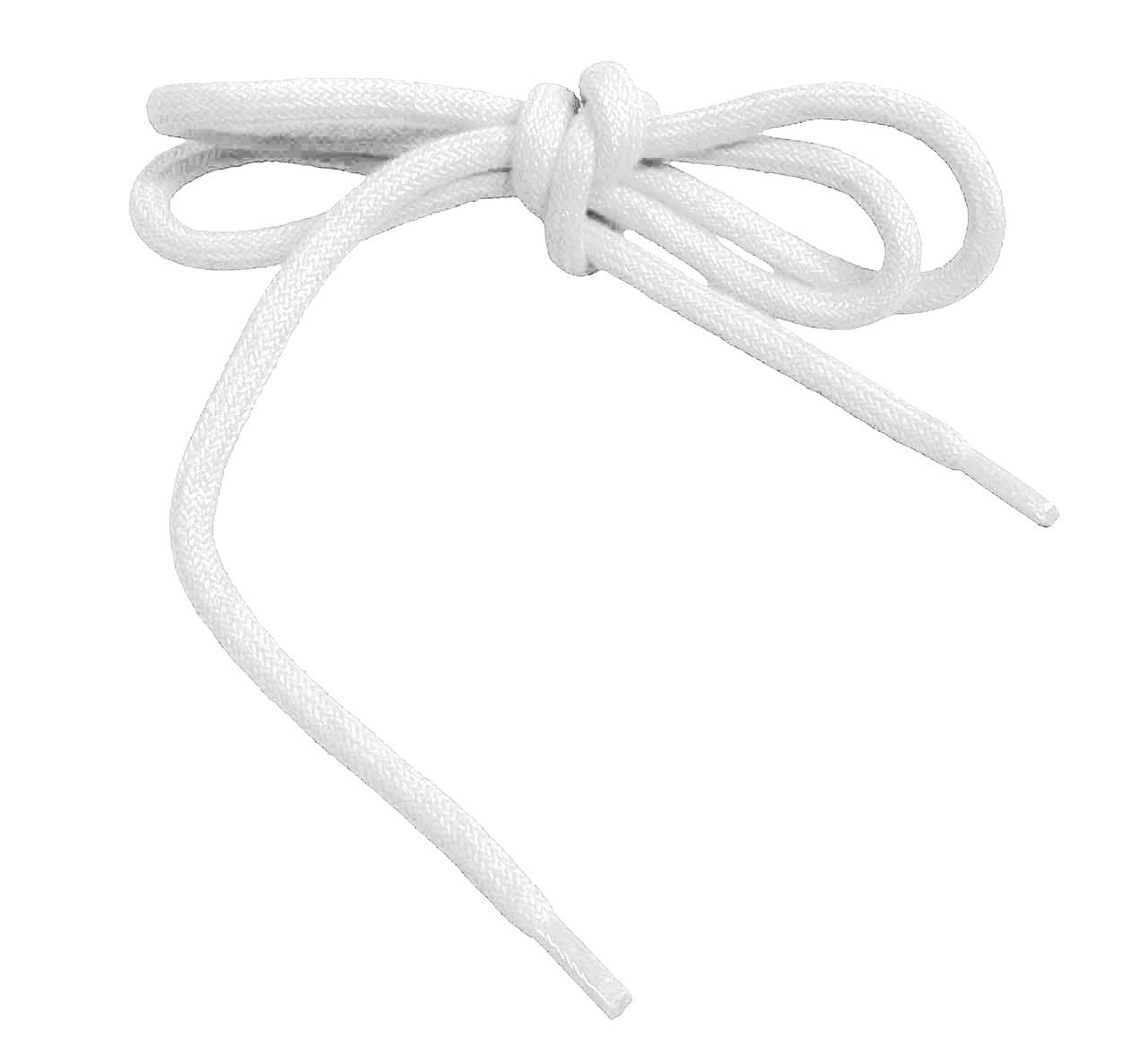 Kordelsenkel, rund, Weiß, 90 cm, Paar Kordelsenkel, rund, Weiß, 90 cm, Paar