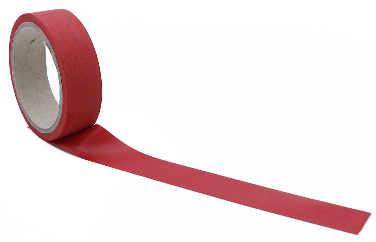 Latexstreifen, 200 cm, Rot, 0,35 mm Latex, Breite: 0,5 cm