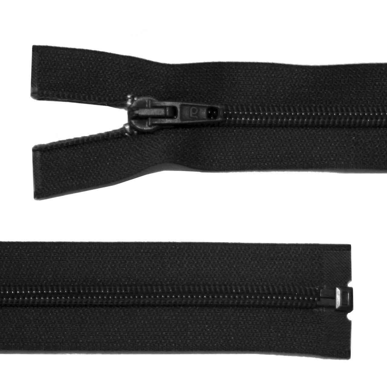 RV, Kunststoff, teilbar, Schwarz, 60 cm RV, Kunststoff, teilbar, Schwarz, 60 cm